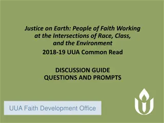 Exploring Faith, Nature, and Justice in 