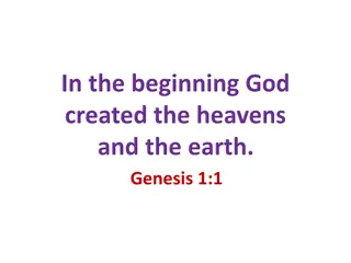 Exploring the Magnitude of Genesis 1:1 Through Creation and Promise