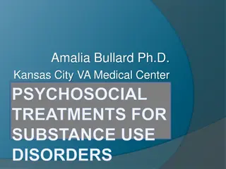 Psychosocial Treatments for Substance Use Disorders: Strategies and Interventions