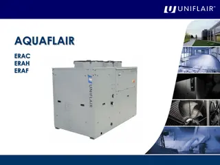 Overview of Aquaflair and Uniflair Chillers