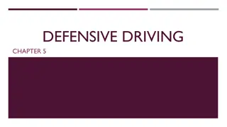 Defensive Driving: Road Rage and Aggressive Driving Awareness