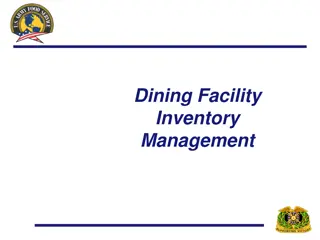 Effective Inventory Management Strategies for Dining Facilities