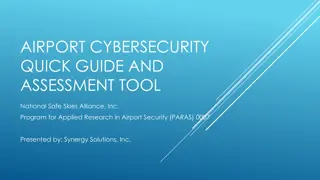 Comprehensive Airport Cybersecurity Quick Guide and Assessment Tool