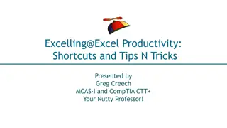 Excel Productivity: Shortcuts and Tips for Maximizing Efficiency