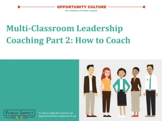 Comprehensive Guide to Coaching in Multi-Classroom Leadership