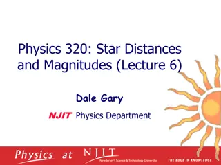 Stellar Distances and Brightness in Astronomy