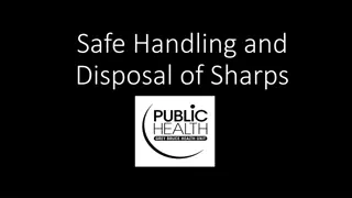 Proper Handling and Disposal of Sharps - A Community Safety Concern