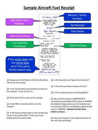 Effective Receipt Documentation Guidelines