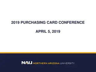 2019 Purchasing Card Conference Overview