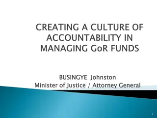 Enhancing Accountability in Public Management