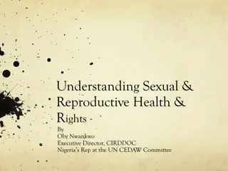 Understanding Sexual and Reproductive Health Rights in Nigeria