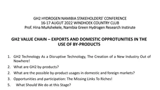 GH2 Hydrogen Namibia Stakeholders Conference: Exploring By-Products and Market Opportunities