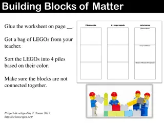 Matter through LEGO Building Blocks