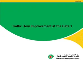 Effective Traffic Flow Management Strategies at Gate 1