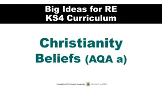 Christianity: Beliefs and Key Concepts at KS4