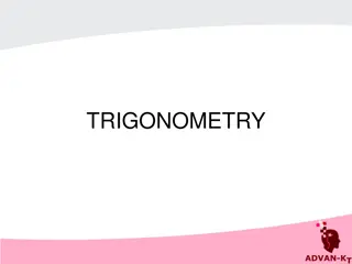 Trigonometric Ratios and Examples