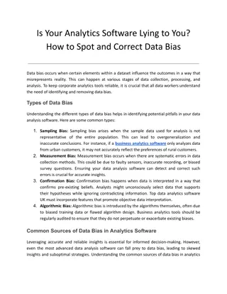 Is Your Analytics Software Lying to You_ How to Spot and Correct Data Bias