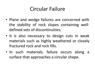 Circular Failure in Rock Slopes: Causes and Design Considerations