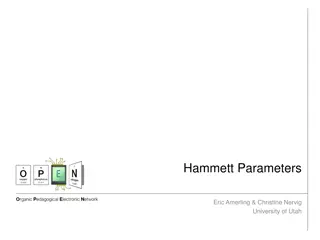 Hammett Parameters in Organic Chemistry