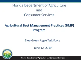 Best Management Practices (BMP) Program for Florida Agriculture