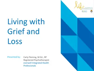 Understanding Grief and Loss: A Therapist's Perspective