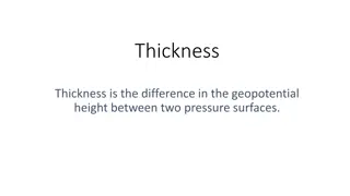 Atmospheric Thickness and Its Applications