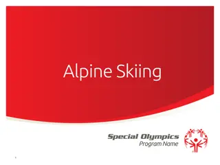 Alpine Skiing Program Overview