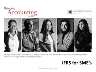 Impairment of Assets in IFRS for SMEs - 2019