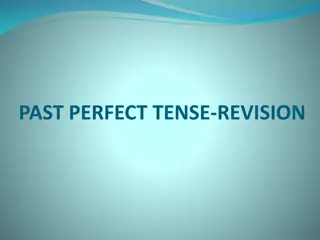 Mastering the Past Perfect Tense: A Comprehensive Guide