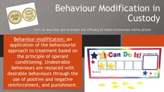 Token Economies and Behaviour Modification in Custody: Evaluating Efficacy