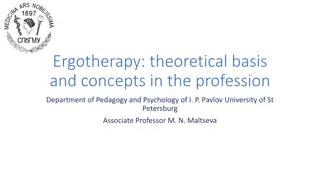 Understanding Ergotherapy: Theoretical Basis, Concepts, and Application