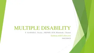 Multiple Disabilities in Special Education