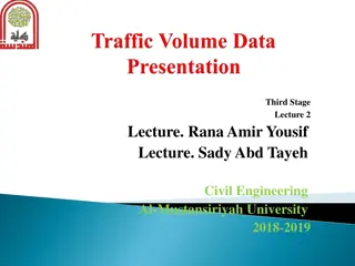 Traffic Volume Counting Methods and Analysis in Civil Engineering