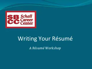 Mastering Resume Writing: Essential Guidelines and Tips