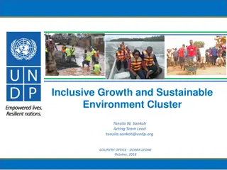 Enhancing Inclusive Growth and Environmental Sustainability in Sierra Leone