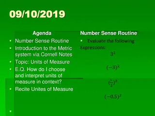 Understanding Units of Measure in Math and Science