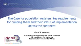 The Case for Population Registers: Key Requirements and Implementation Status Across Africa