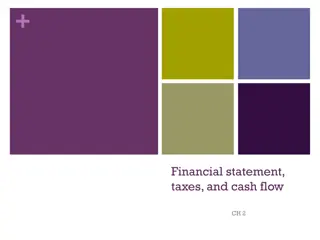 Financial Statements and Cash Flow in Chapter 2