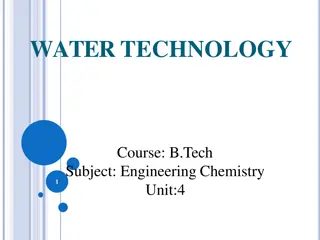 Understanding Water Hardness and Impurities in Water Technology