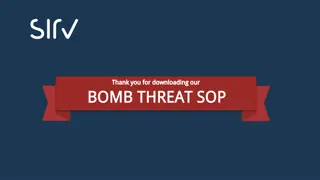 Bomb Threat SOP - Comprehensive Guidelines for Handling Threats Safely