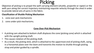 Shuttle Picking Mechanisms in Weaving