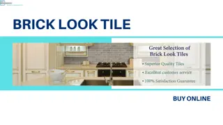 Brick Look Tile: Classic Charm and Modern Durability for Your Home-Buy online