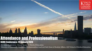 Exploring Medical Professionalism and Identity Formation