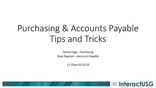 Efficient Purchasing and Accounts Payable Strategies