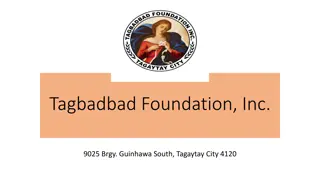 Tagbadbad Foundation, Inc.: Providing Renewal Programs for Church Leaders