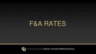 Understanding Facilities and Administration (F&A) Costs in Research Grants