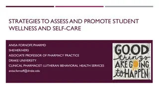 Strategies to Assess and Promote Student Wellness and Self-Care Discussion