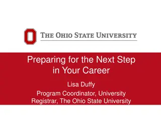 Preparing for the Next Step in Your Career: Strategies and Tips