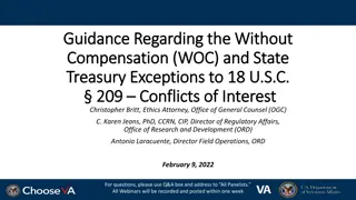 18 U.S.C. 209 and Its Impact on VA Research Personnel