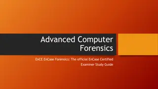 EnCase Forensics: Official Study Guide Overview